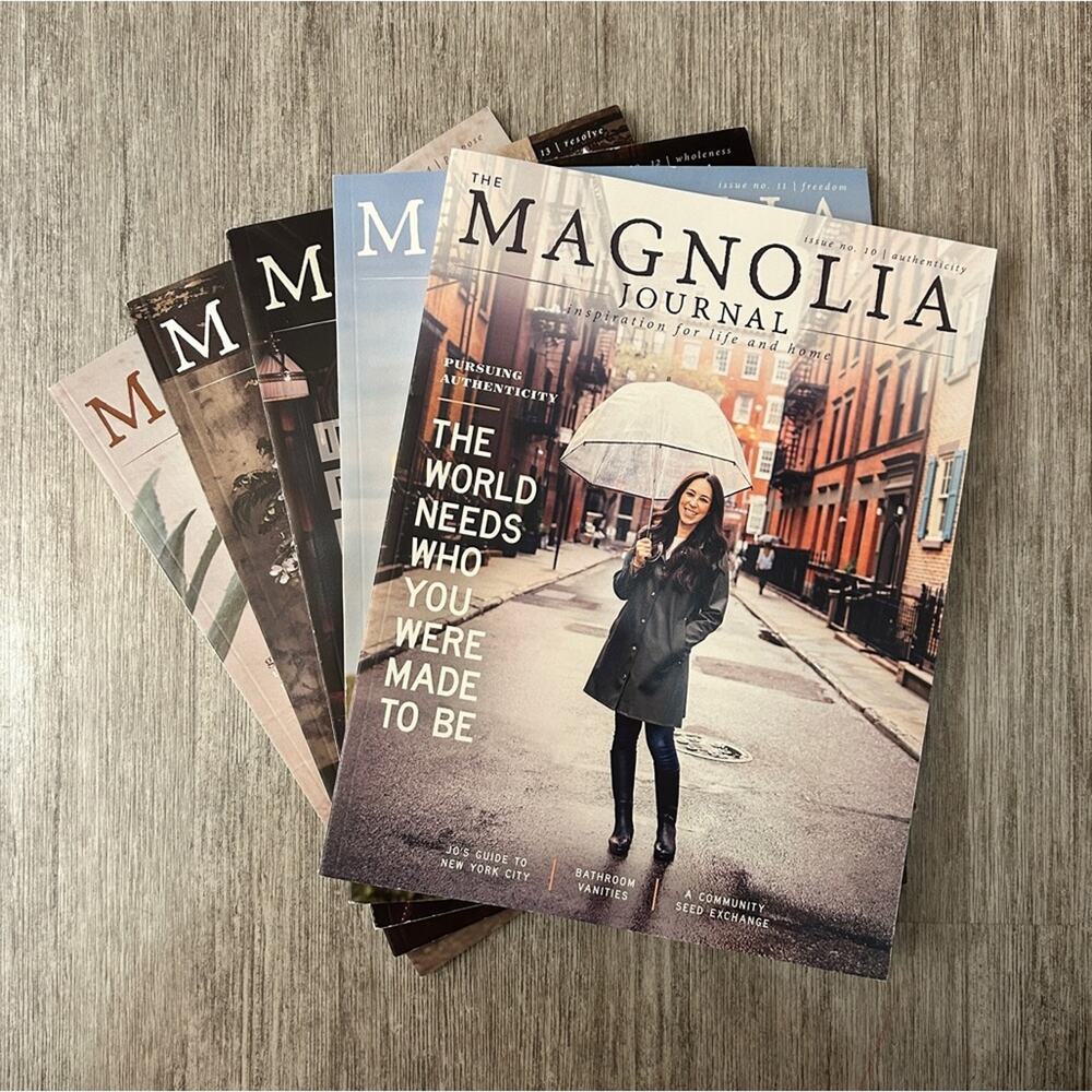 The Magnolia Journal Magazine Issues 10 11 12 13 14 Chip and Joanna Gaines NWT